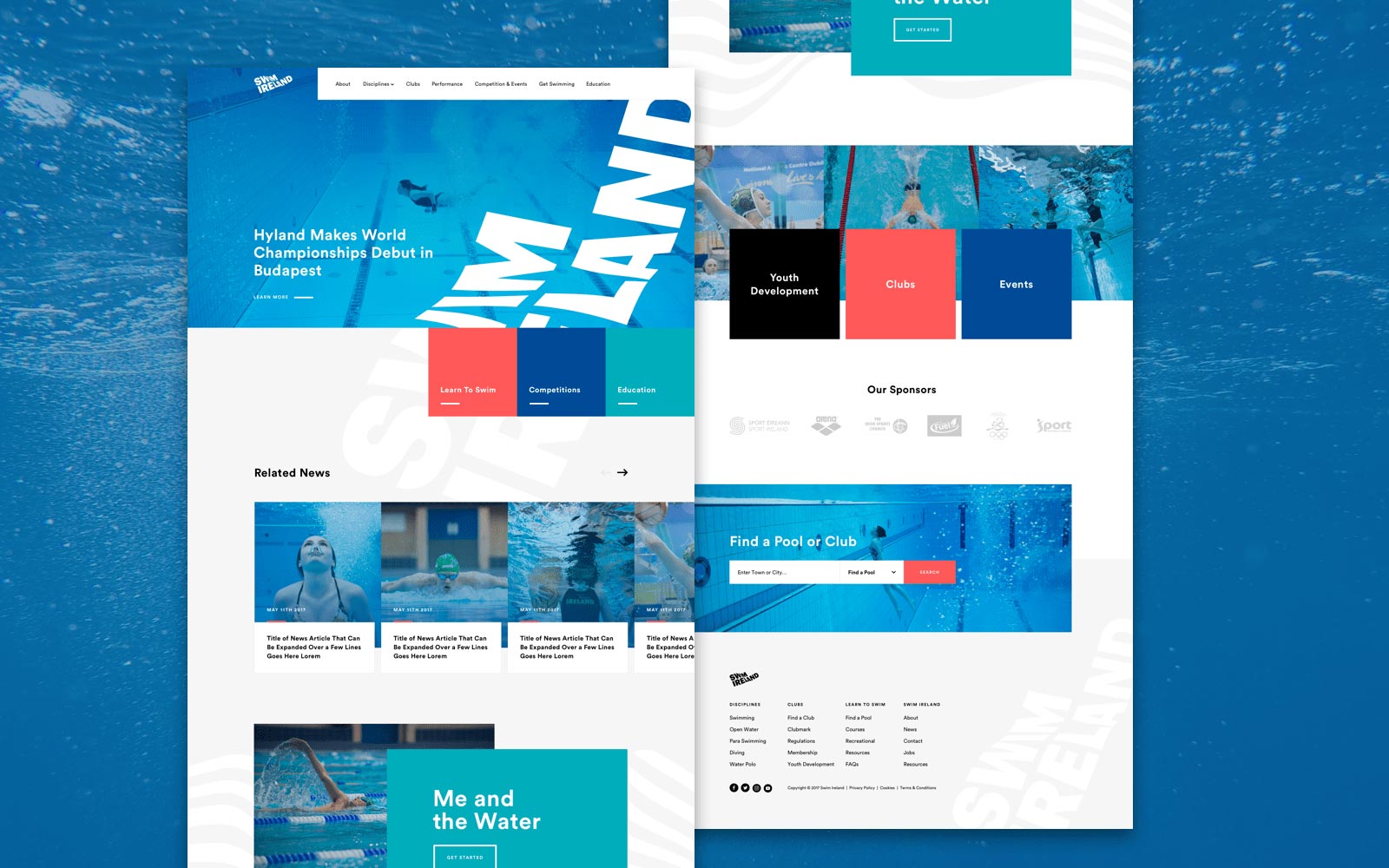 Swim Ireland website thumbnail